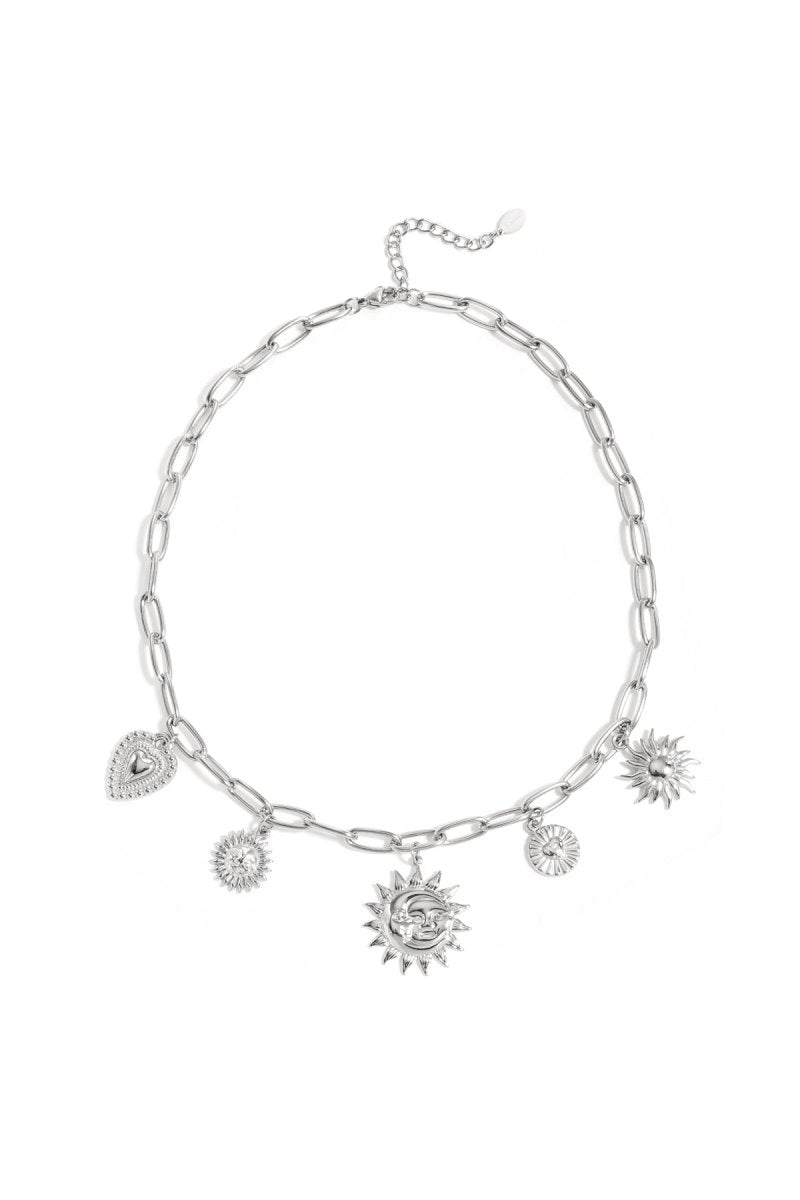 Bedelketting met Symbolen - 2 kleurenRojaluxe