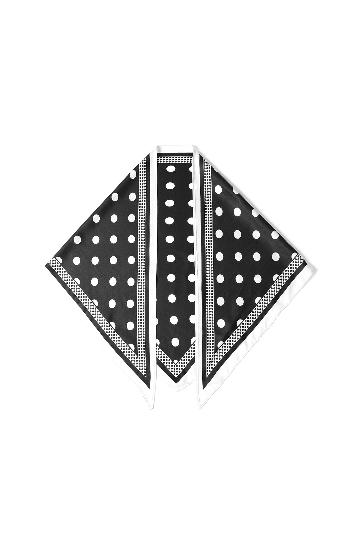 Zomersjaals met stippen, geschikt voor dagelijks gebruik, van polyester, dagelijkse accessoires
