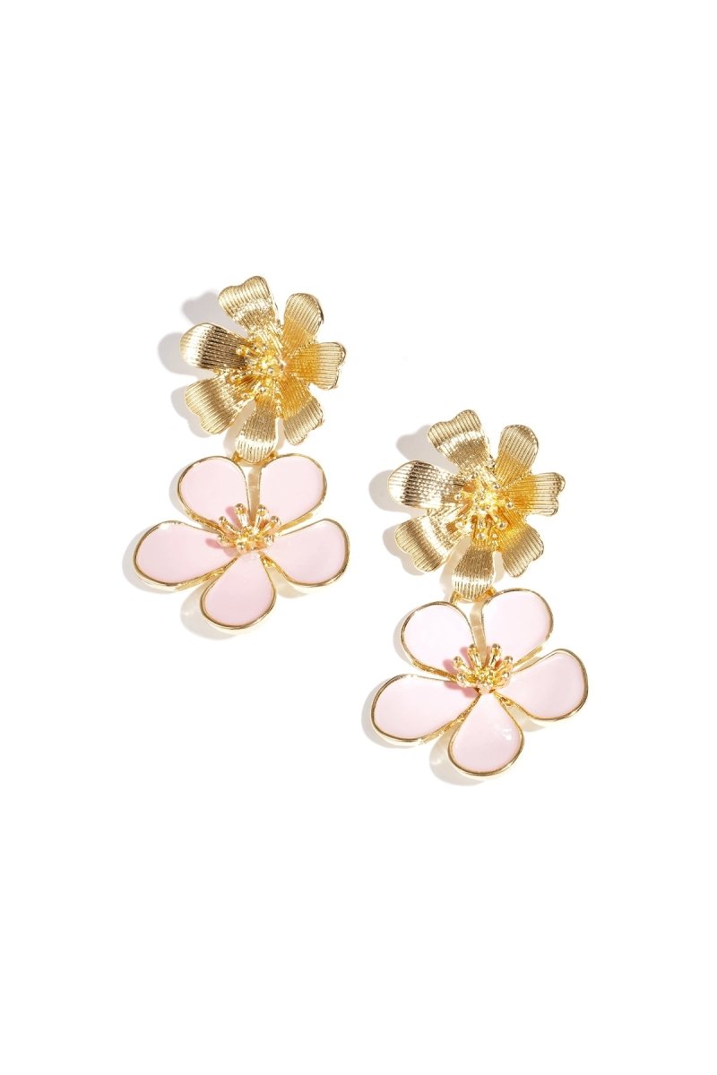 Bloom Duo Earrings - 5 kleurenRojaluxe