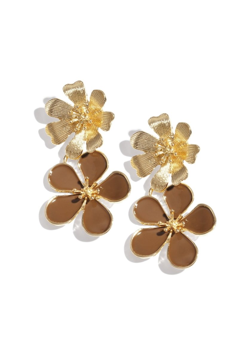 Bloom Duo Earrings - 5 kleurenRojaluxe