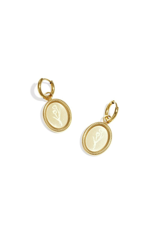 Botanical Charm Hoops -2 kleurenRojaluxe