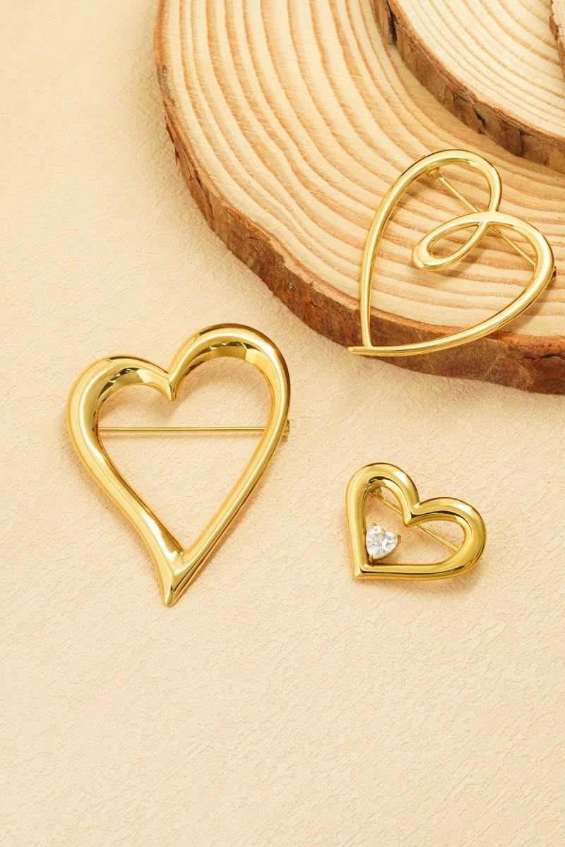 broche bling heartRojaluxe