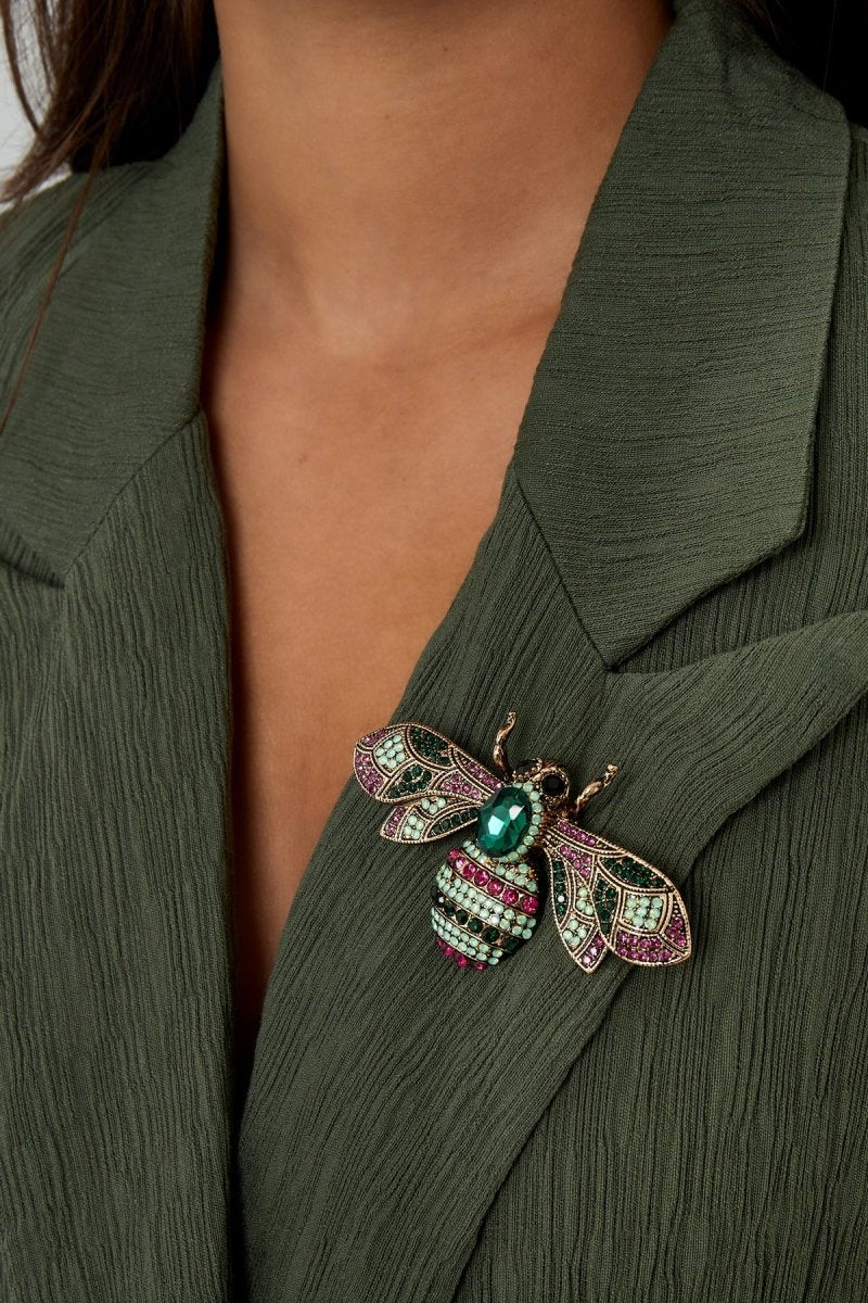 Broche met BijdesignRojaluxe