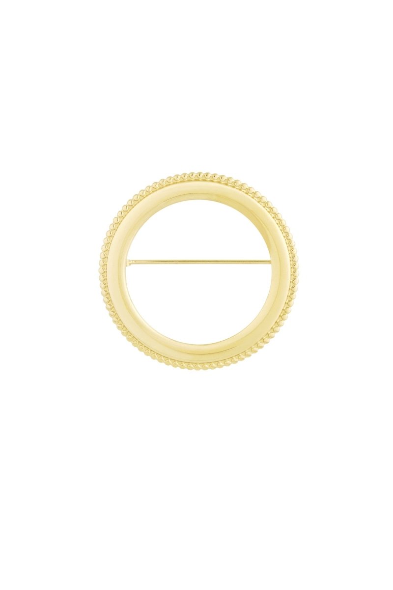 broche the circle - 2 kleurenRojaluxe
