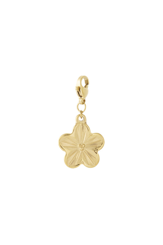 Elegant 14K Gold Plated Flower Jewelry Finding