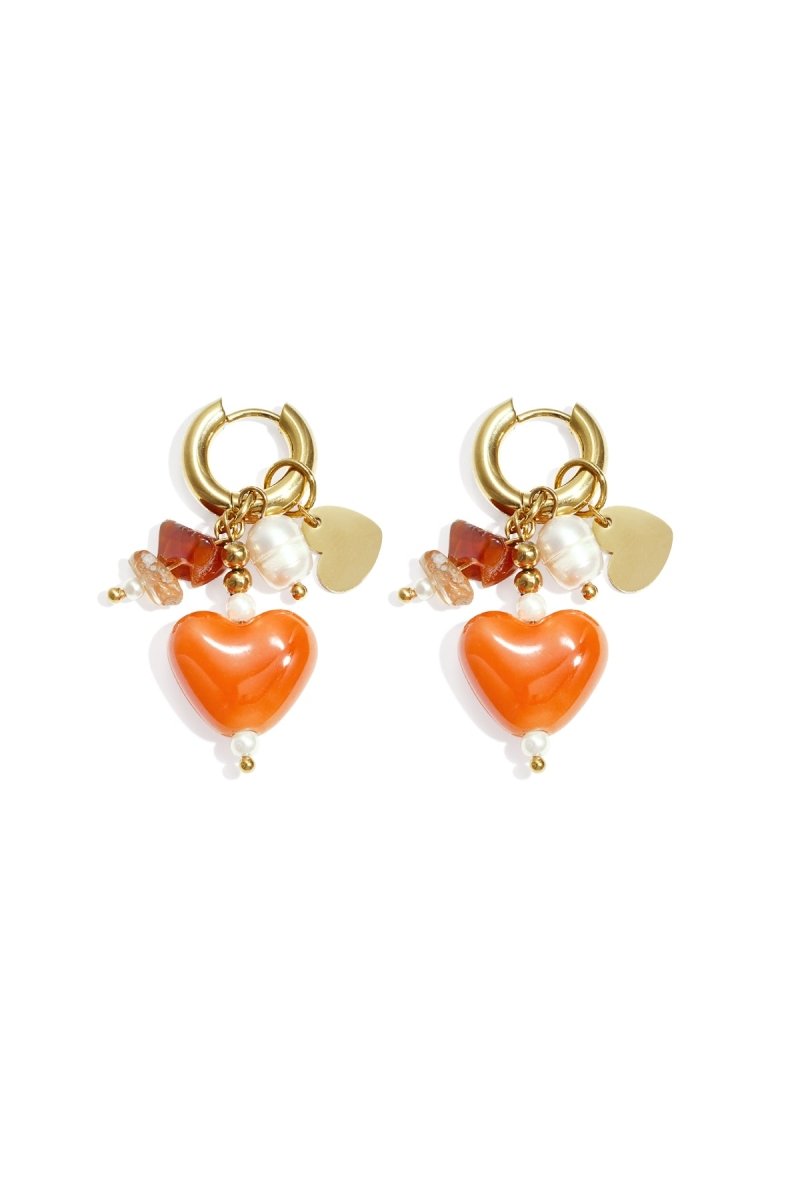 Candy Heart Hoops - 4 kleurenRojaluxe