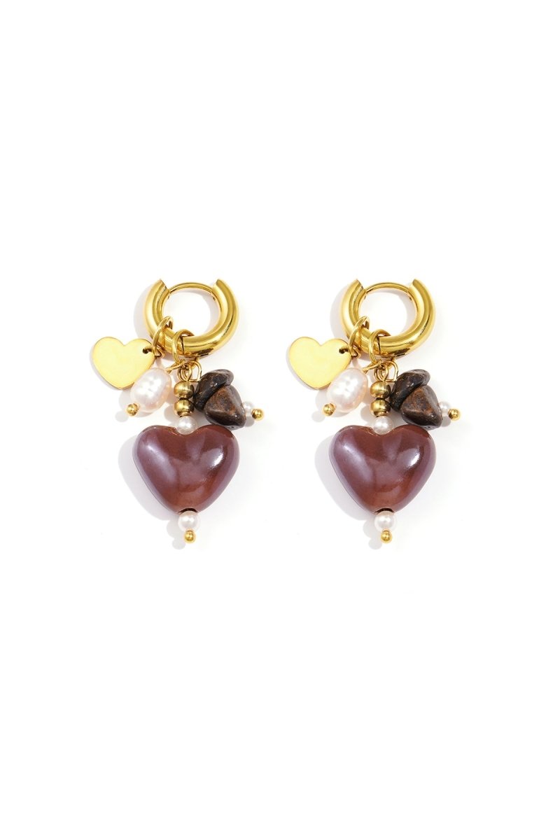 Candy Heart Hoops - 4 kleurenRojaluxe
