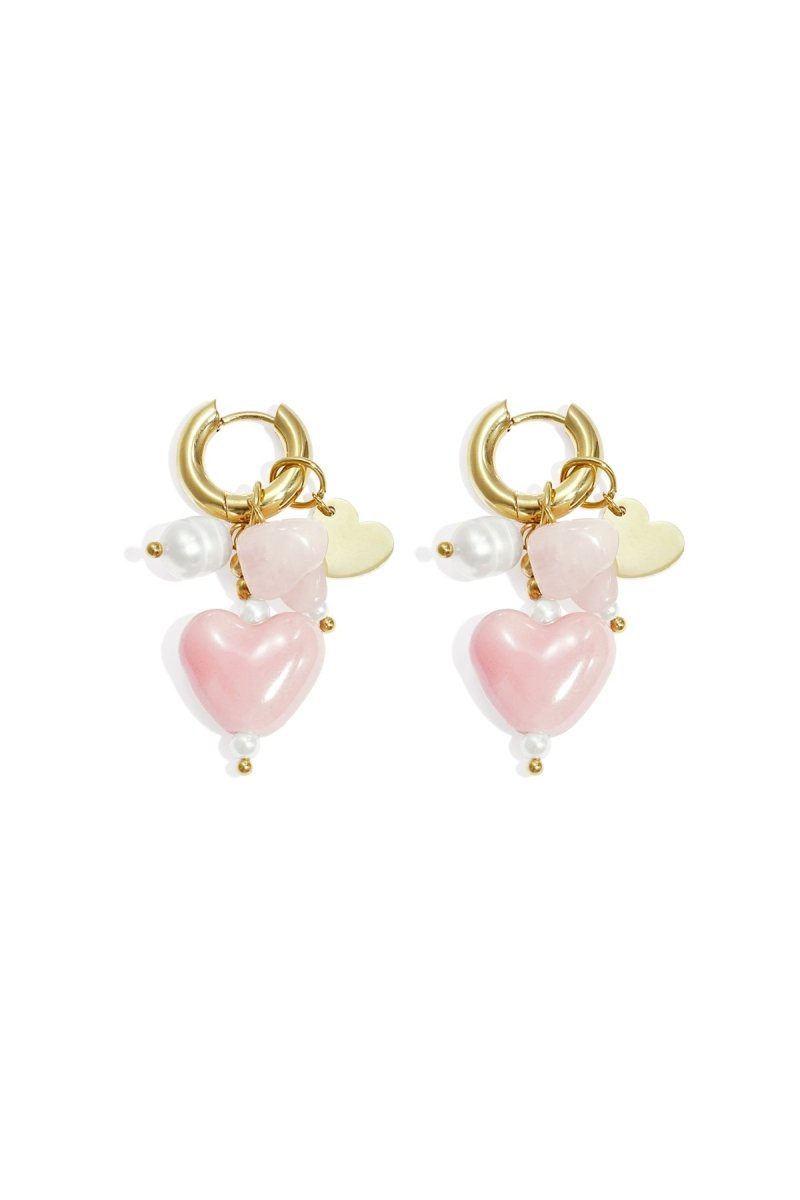 Candy Heart Hoops - 4 kleurenRojaluxe