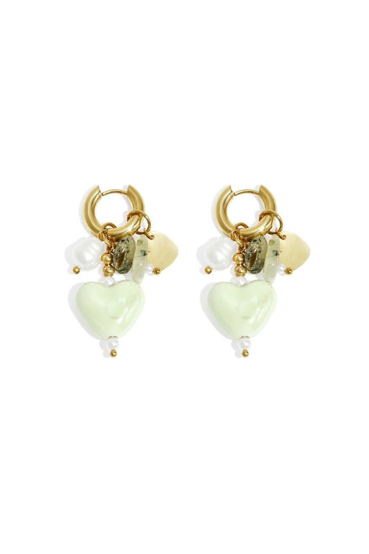 Candy Heart Hoops - 4 kleurenRojaluxe