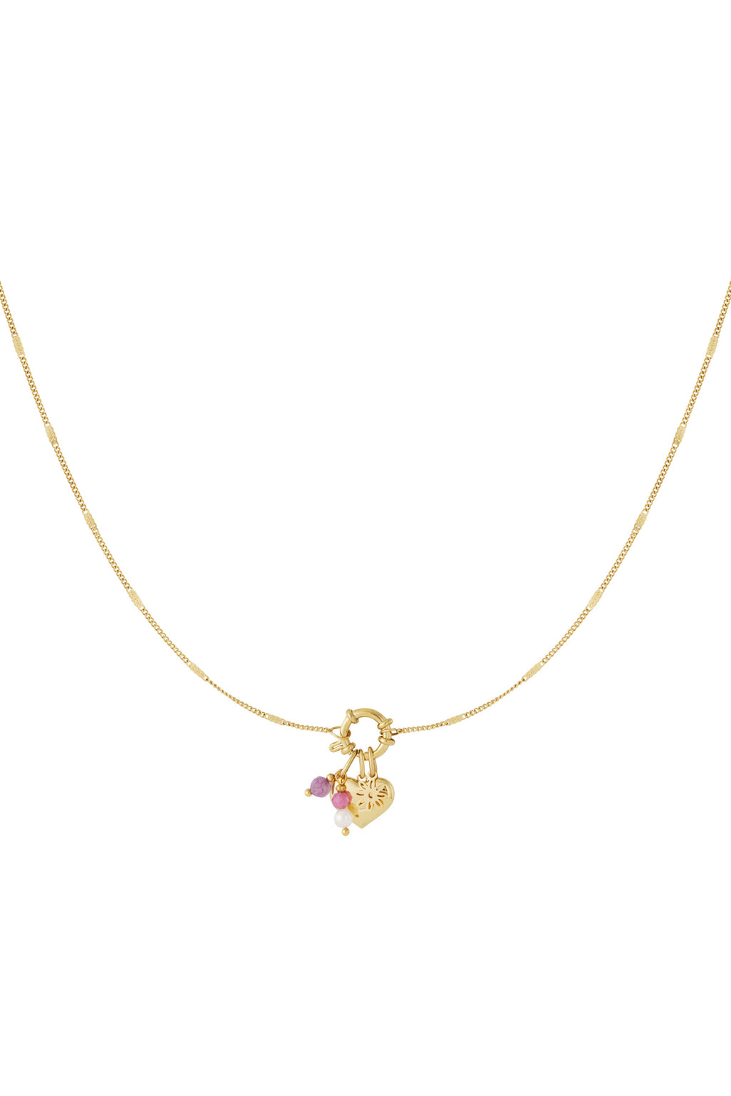 Mini hartje DIY ketting