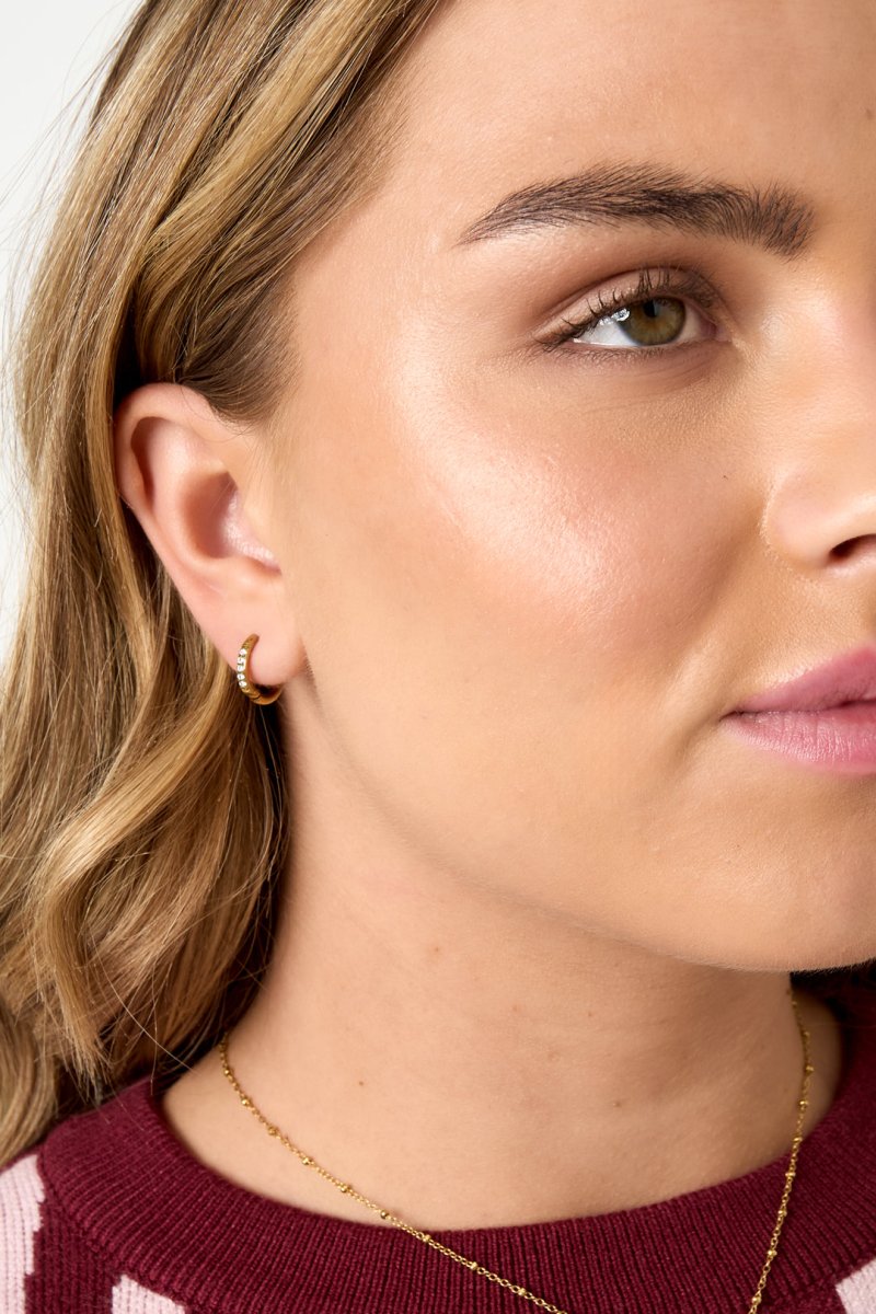 Classic Sparkle Hoops - 3 kleurenRojaluxe