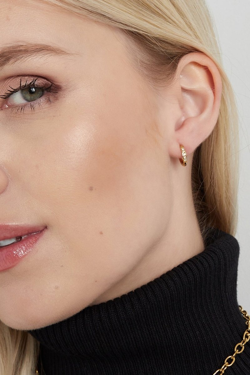Classic Sparkle Hoops - 3 kleurenRojaluxe
