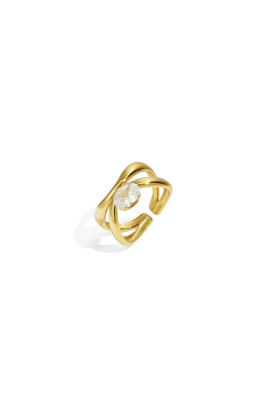 Cross Shine RingRojaluxe