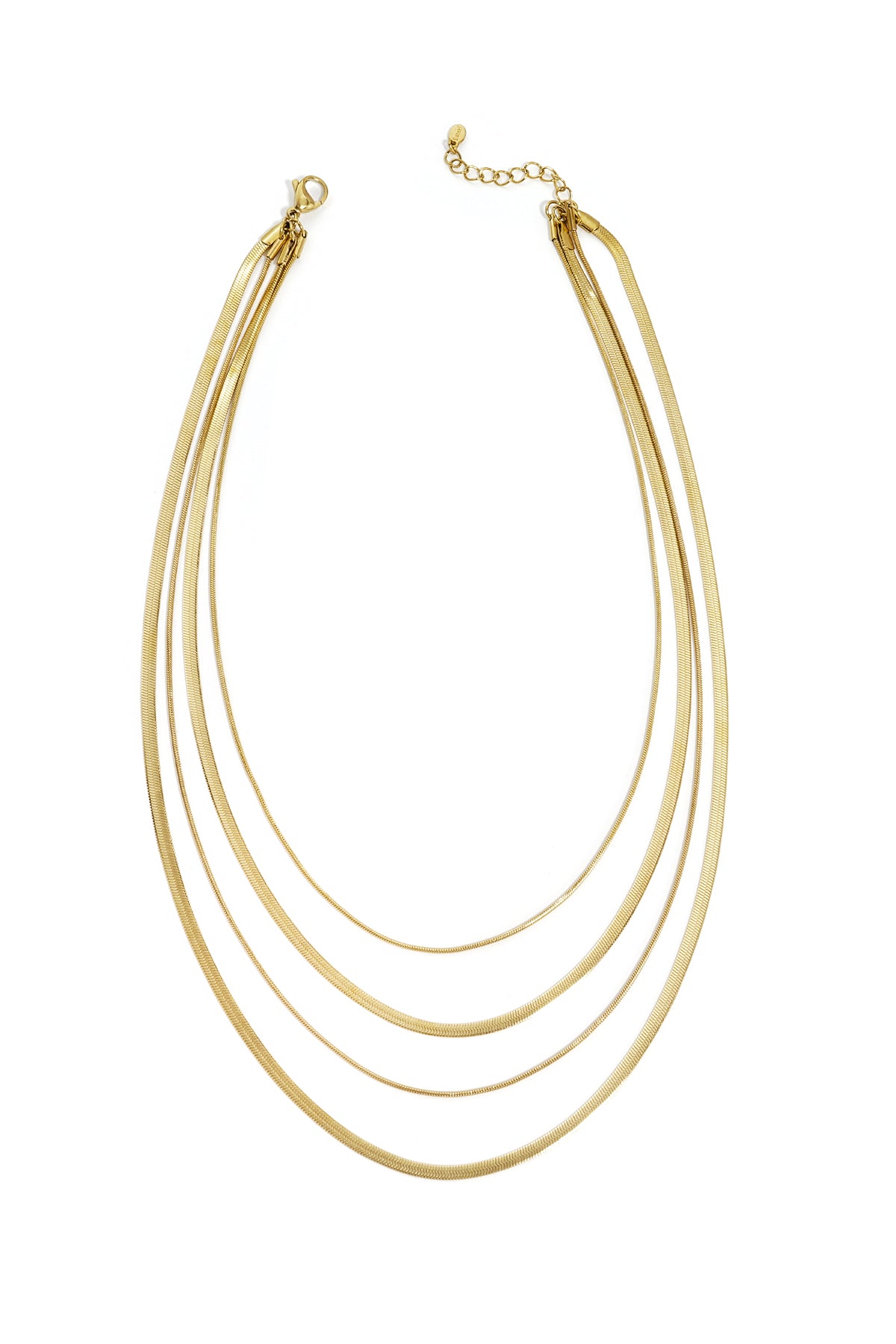 Gelaagde visgraat kettingen