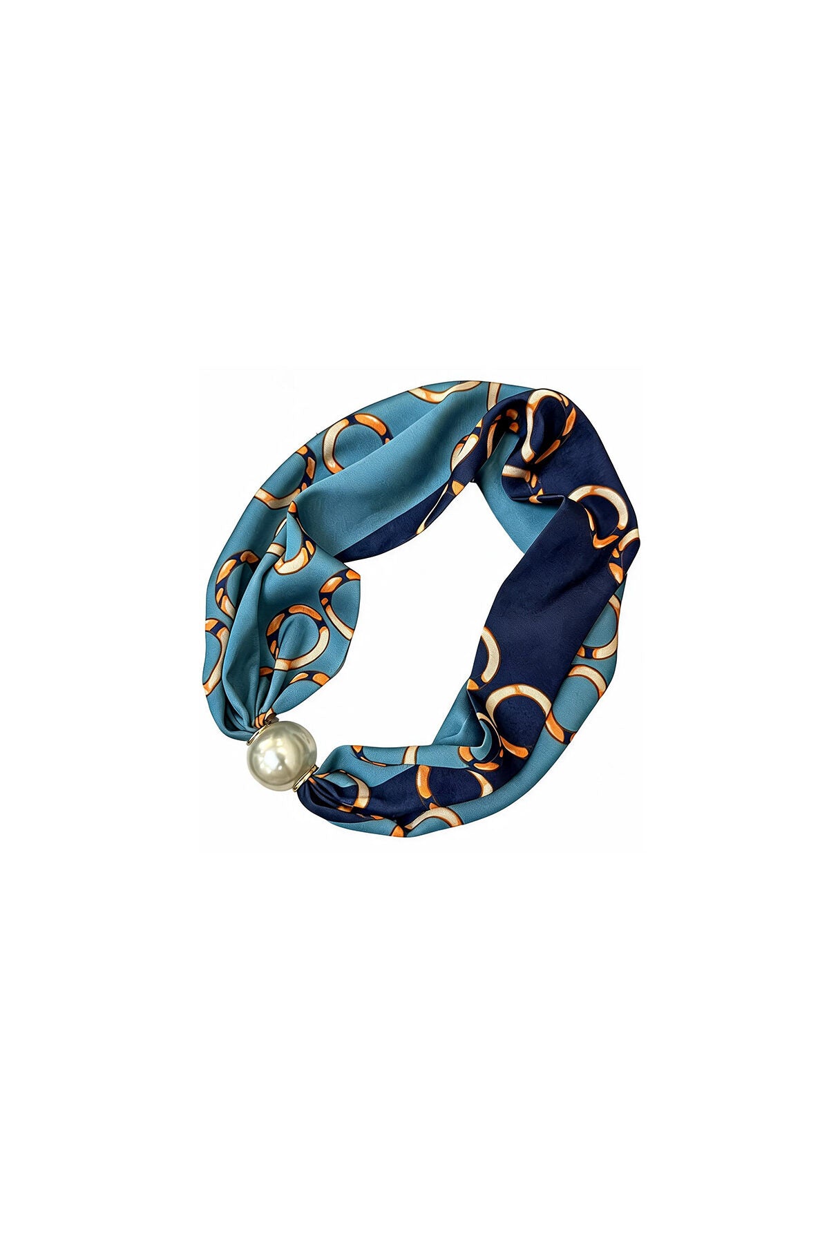Zomersjaals in diverse kleuren, retrostijl, polyester, dagelijkse accessoires
