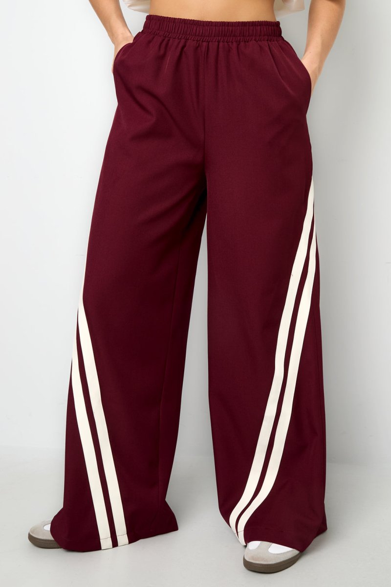 De Jacky gestreepte broek - 2 kleurenRojaluxe