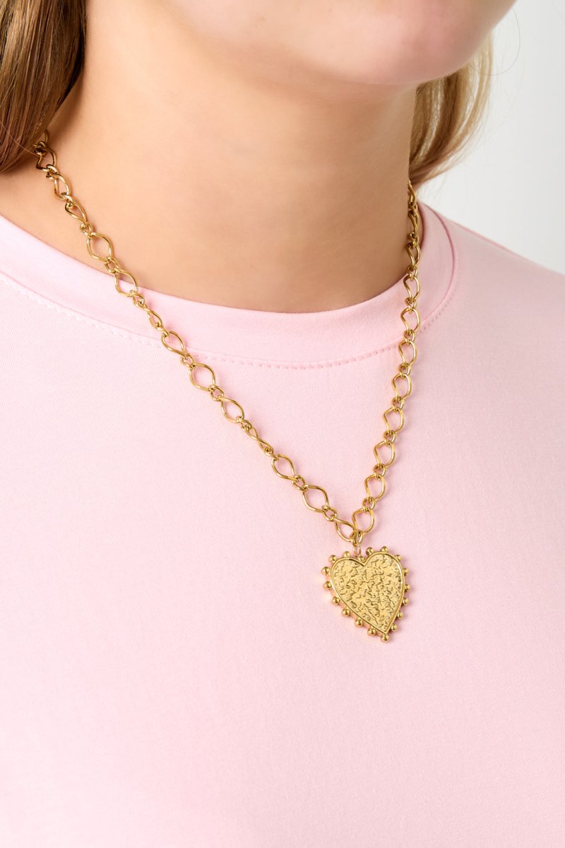 De trendy ketting Big Love - 2 kleurenRojaluxe