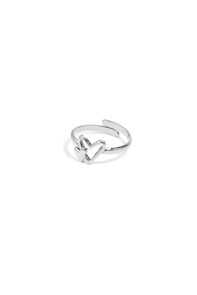 Double Heart RingRojaluxe