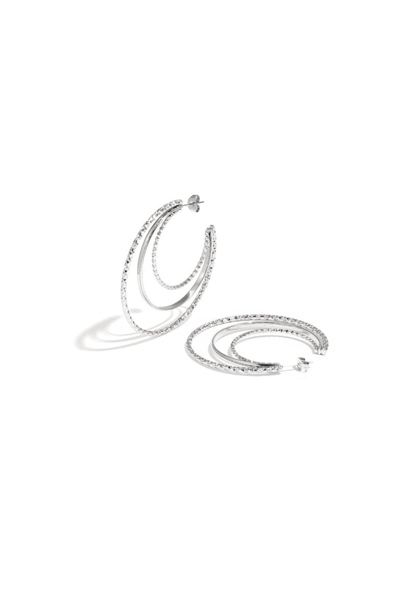 Double Twist Hoops - 2 kleurenRojaluxe