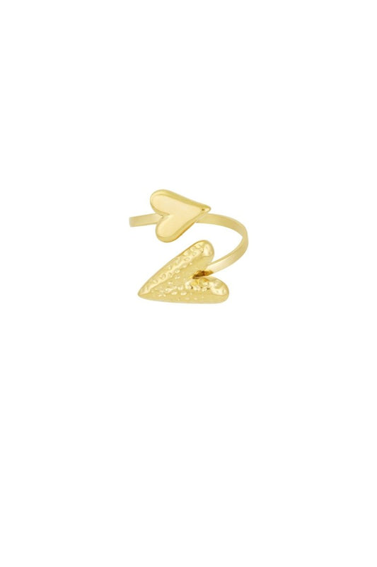 dual affection ring - 2 kleurenRojaluxe