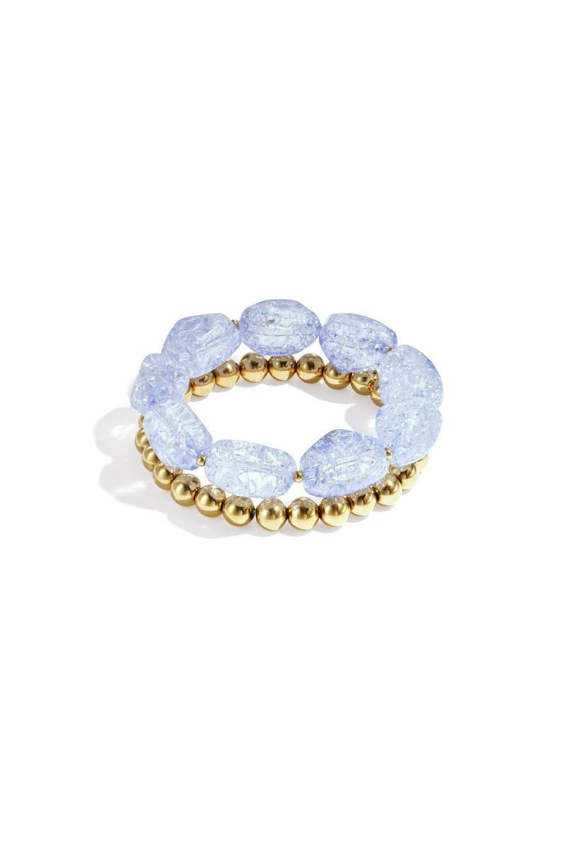 Dubbele armband met Speels Design - 2 kleurenRojaluxe