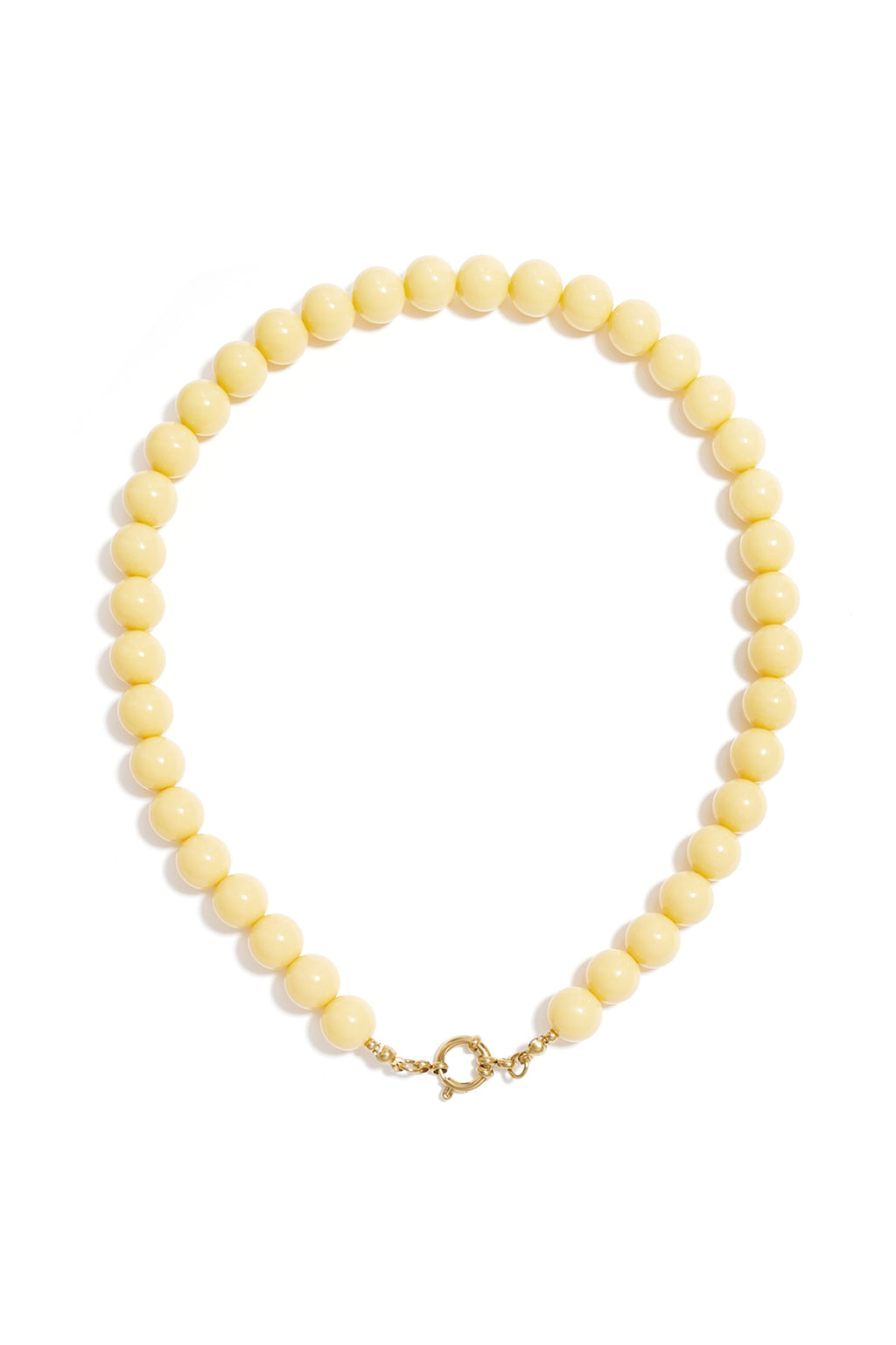 Gekleurde kleine kralenketting-12mm