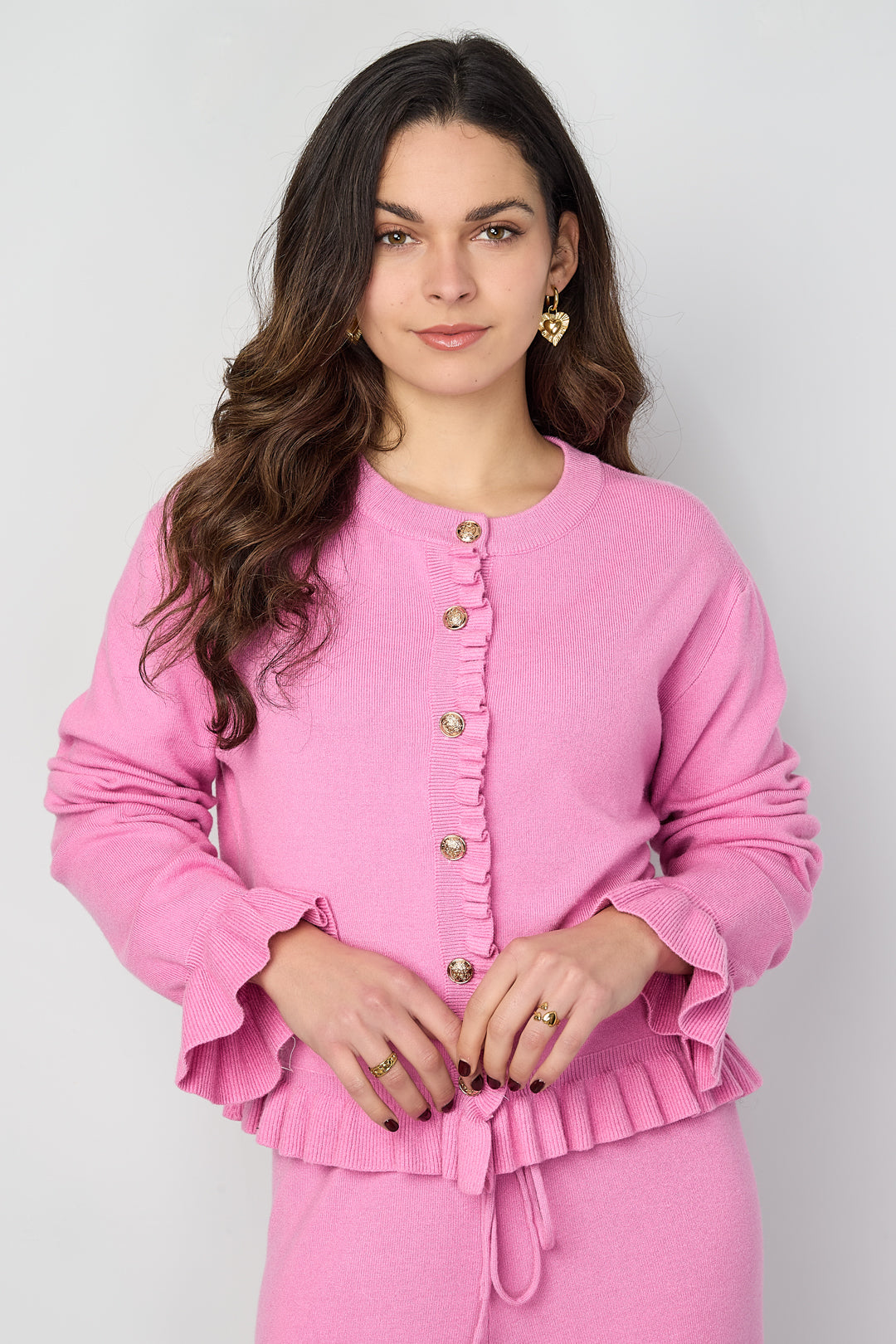 De liefdevolle ruchecardigan