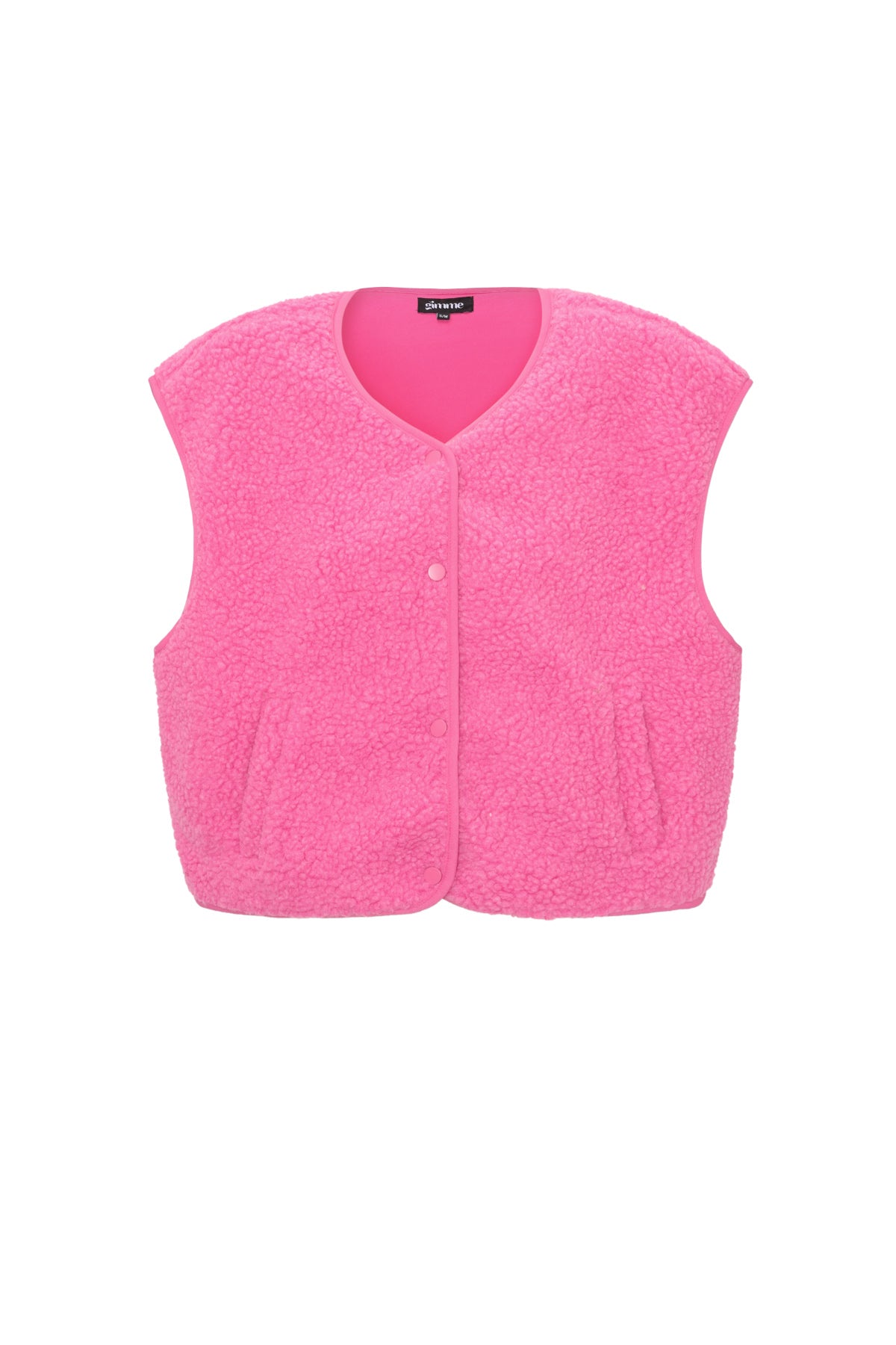 Geweven Polyestervezel Vrouwen Vest Casual Solide Kleur Herfst/Winter