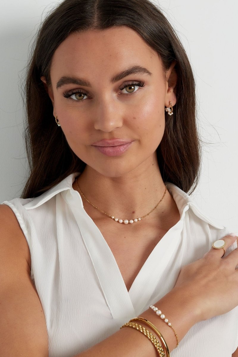 Elara Pearl Bracelet - 2 kleurenRojaluxe