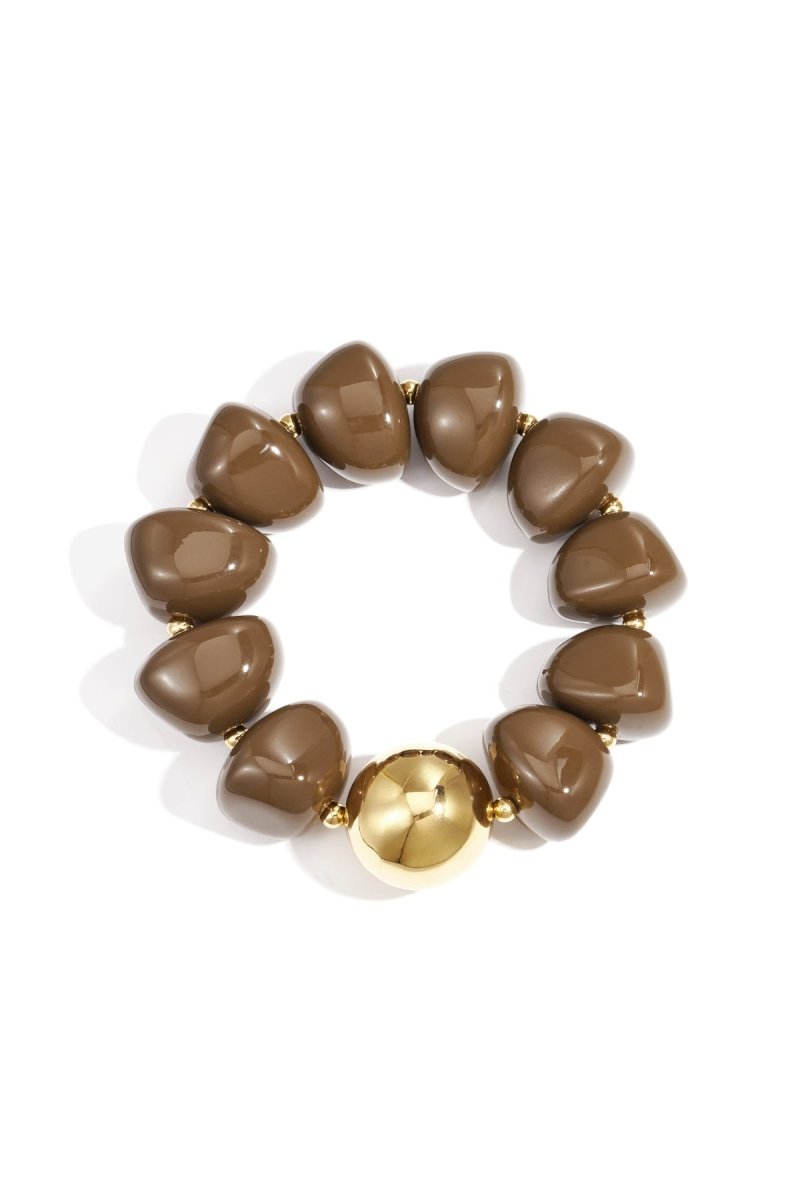 Elastische armband met kralen - 4 kleurenRojaluxe