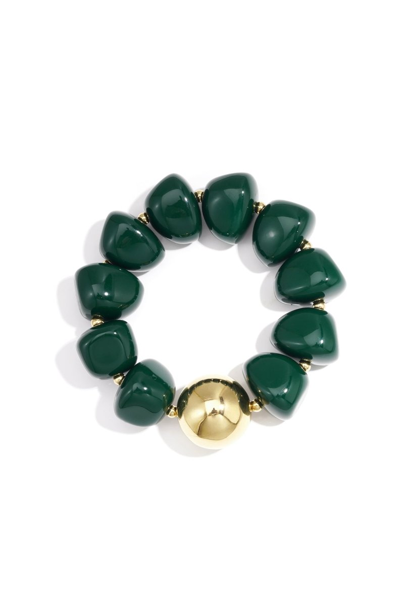 Elastische armband met kralen - 4 kleurenRojaluxe
