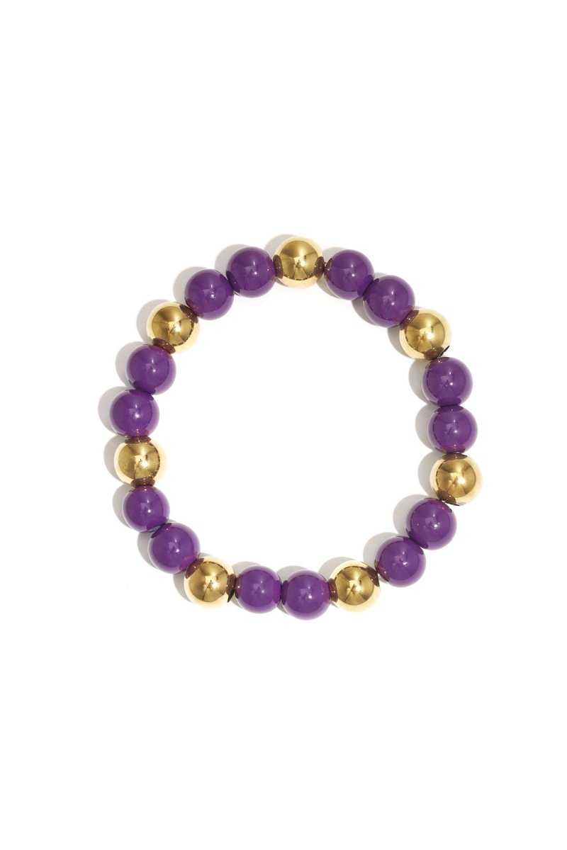 Elastische kralenarmband - 6 kleurenRojaluxe