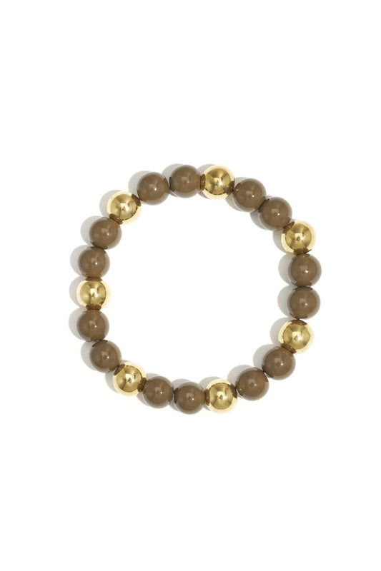 Elastische kralenarmband - 6 kleurenRojaluxe