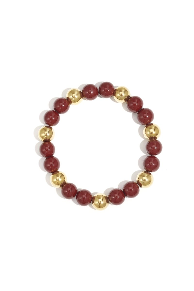 Elastische kralenarmband - 6 kleurenRojaluxe