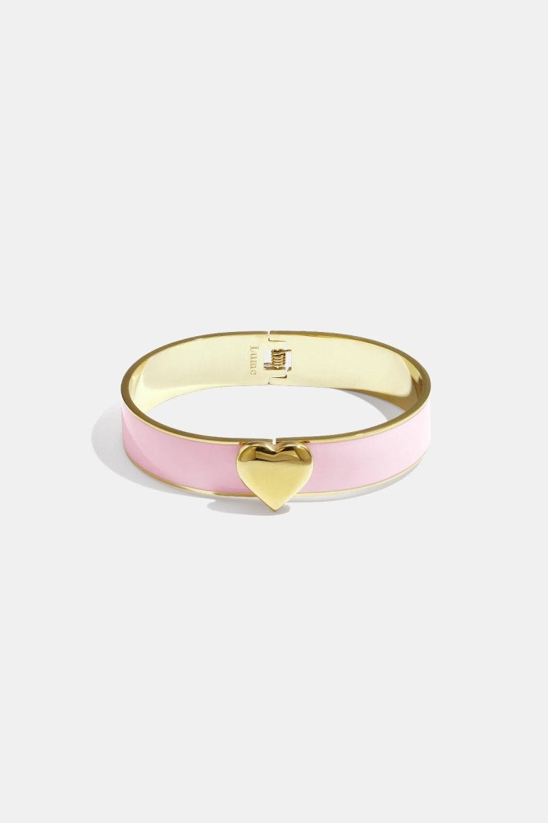 Enamel Heart Statement Bangle - 5 kleurenRojaluxe