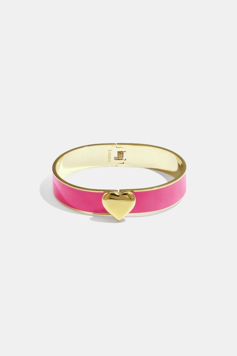 Enamel Heart Statement Bangle - 5 kleurenRojaluxe