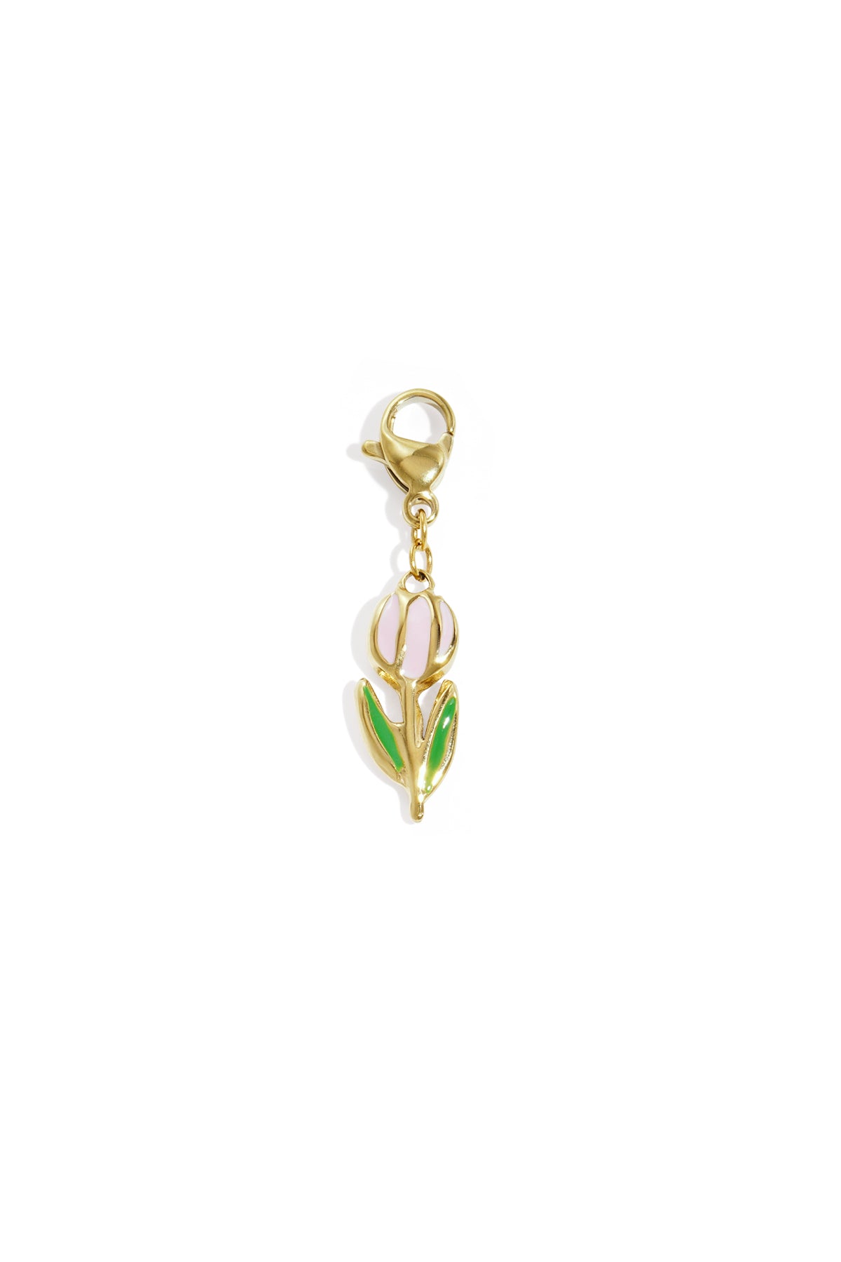 Sieradenbedels van roestvrij staal, tulp, casual, dagelijks en eenvoudig, serie voor dames.