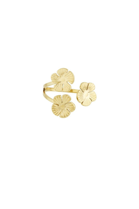 floral trio ringRojaluxe