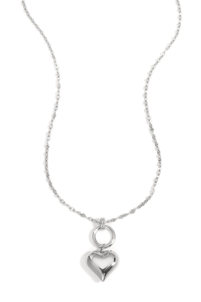 Gouden ketting met hart hanger - 2 kleurenRojaluxe
