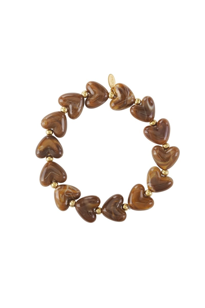Hartjes armband - 18 kleurenRojaluxe