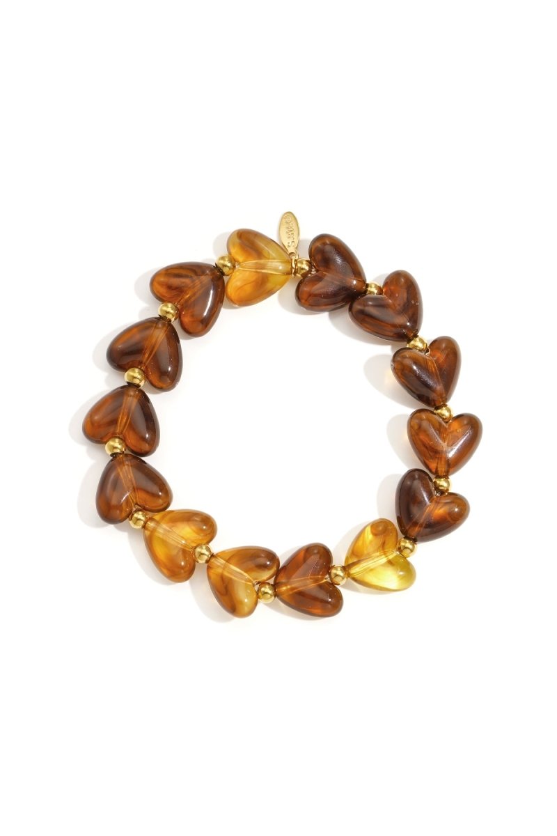 Hartjes armband - 18 kleurenRojaluxe