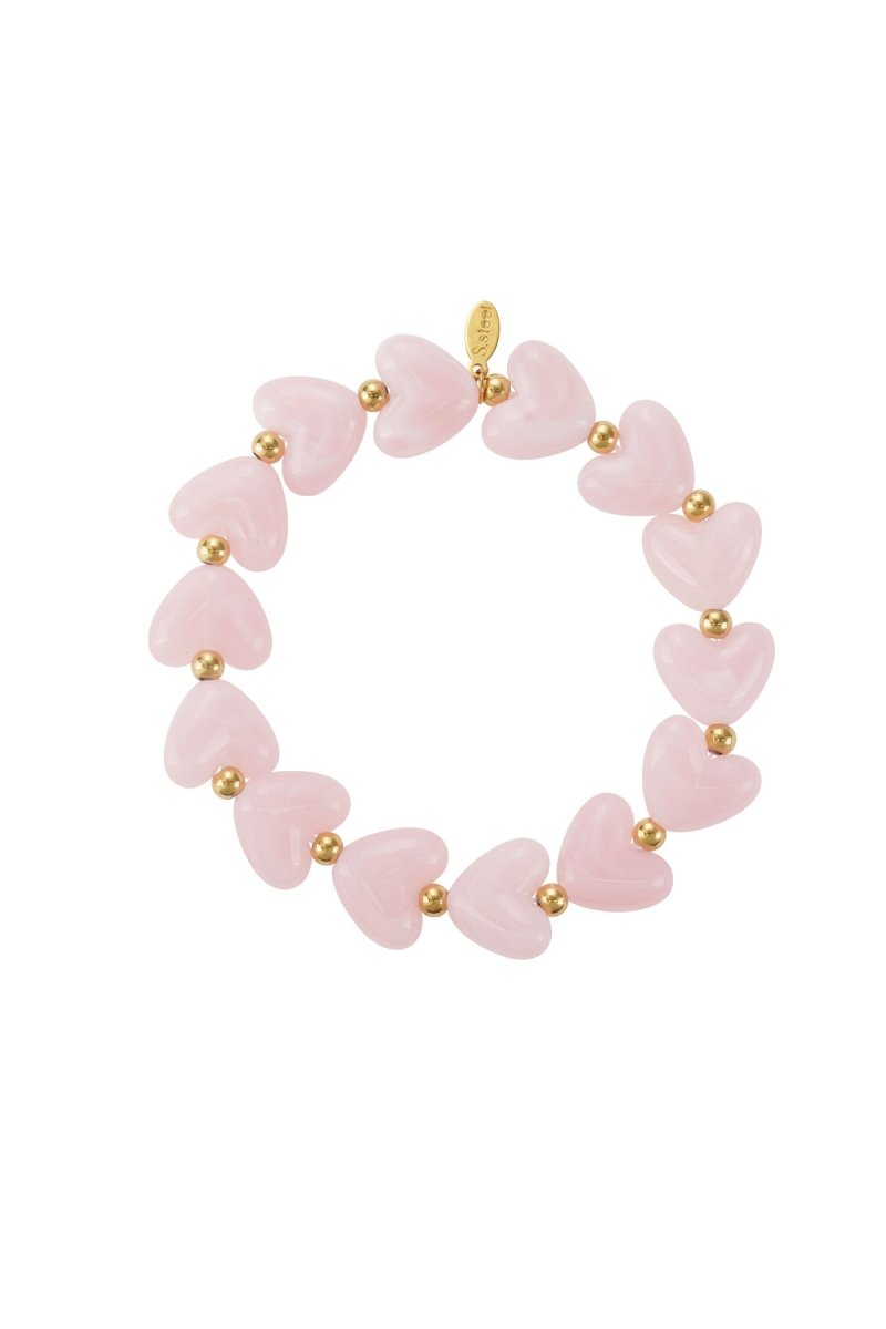 Hartjes armband - 18 kleurenRojaluxe