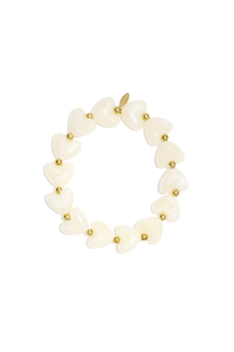 Hartjes armband - 18 kleurenRojaluxe