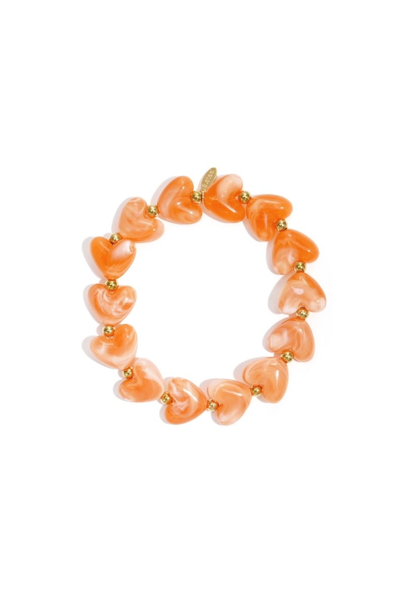 Hartjes armband - 18 kleurenRojaluxe