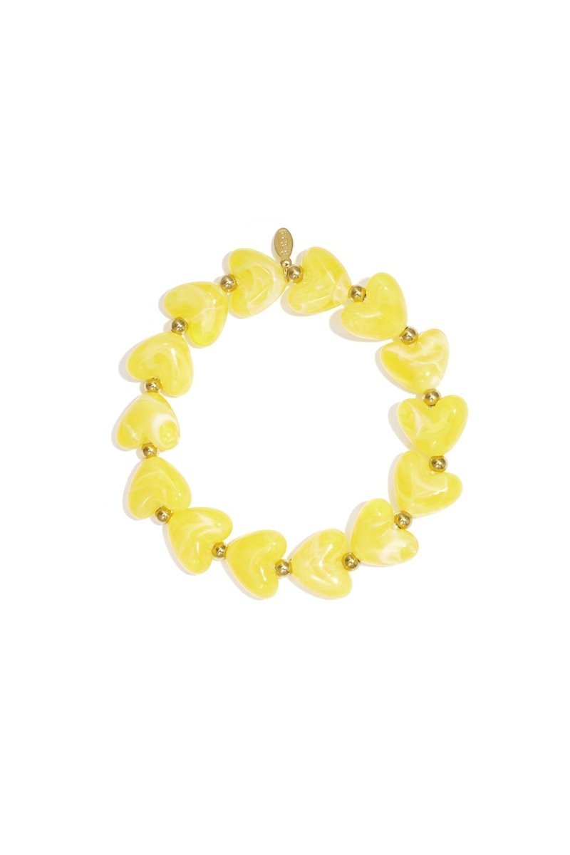 Hartjes armband - 18 kleurenRojaluxe