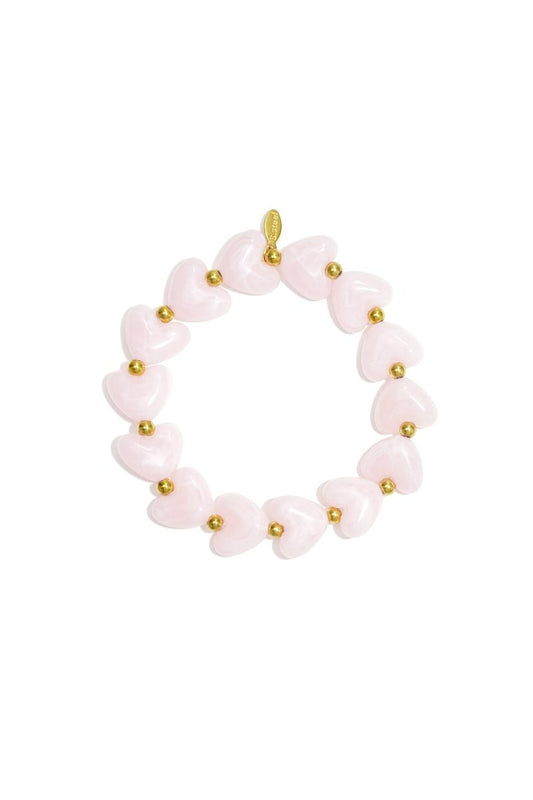 Hartjes armband - 18 kleurenRojaluxe