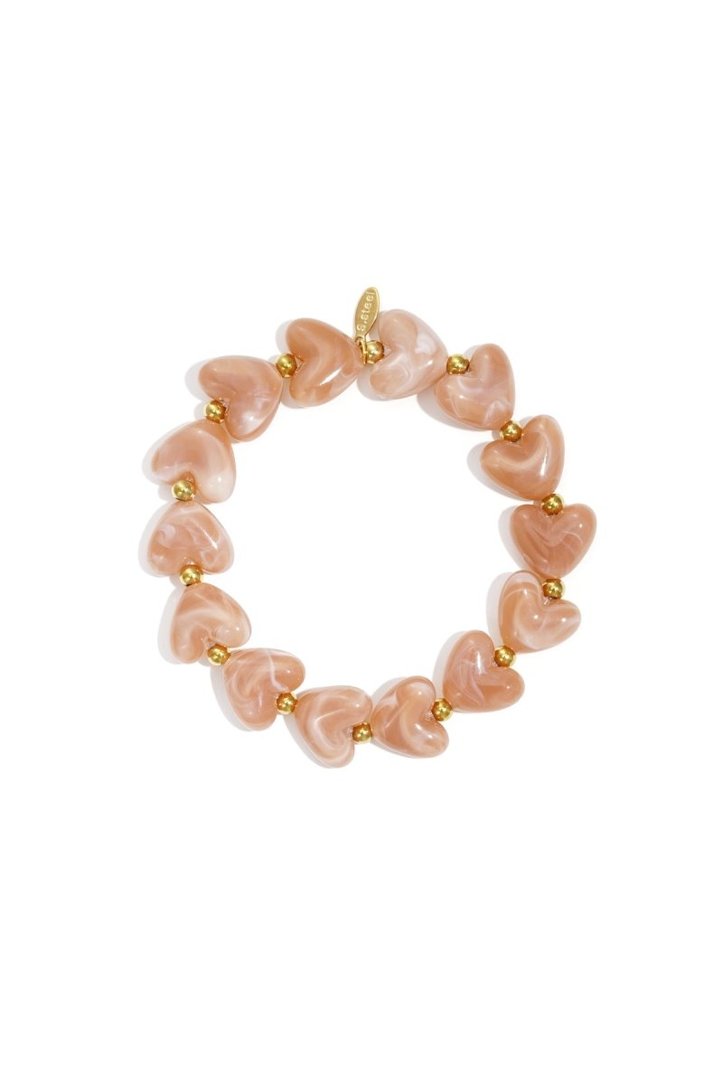 Hartjes armband - 18 kleurenRojaluxe