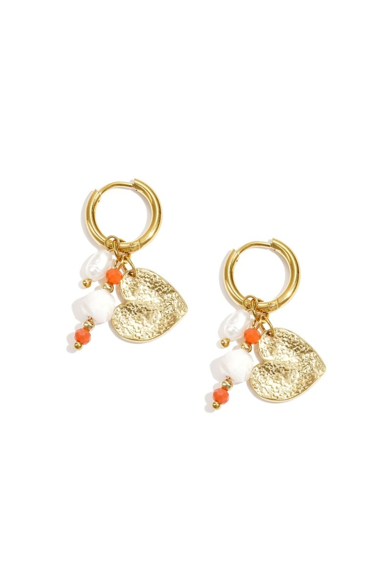 Heart Breeze Hoops - 2 kleurenRojaluxe
