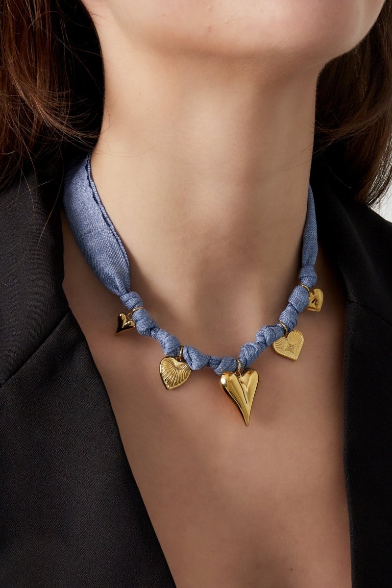 Ketting color bliss heartRojaluxe