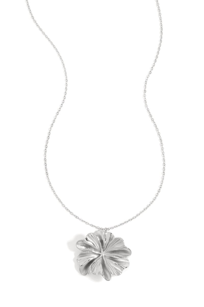 Ketting met bloemhanger - 2 kleurenRojaluxe